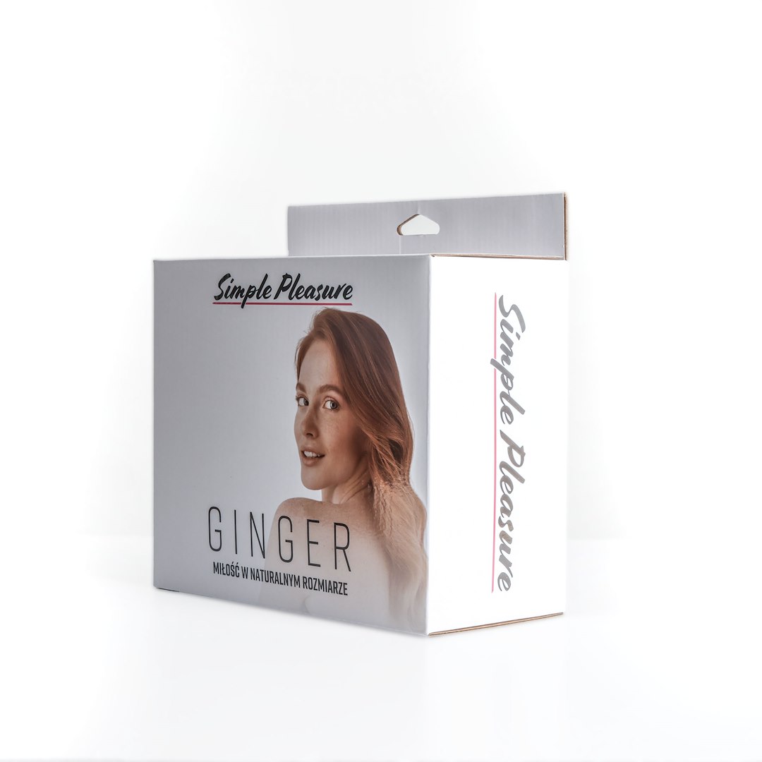 Simple Pleasure - Lalka Dmuchana Damska 3D Ginger