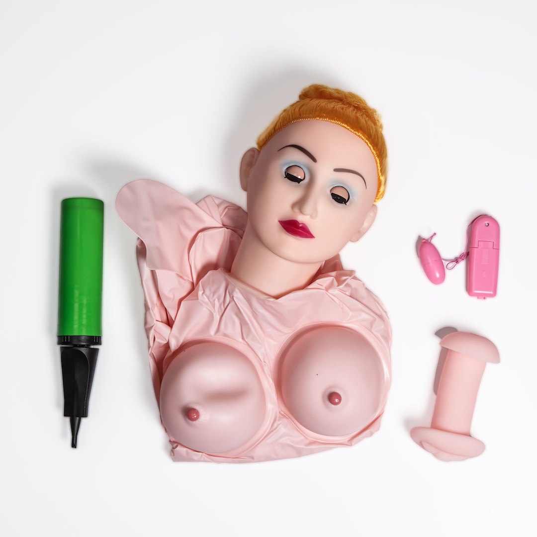 Lalka Dmuchana Damska Z Głową 3D Caroline — zdjęcie 4