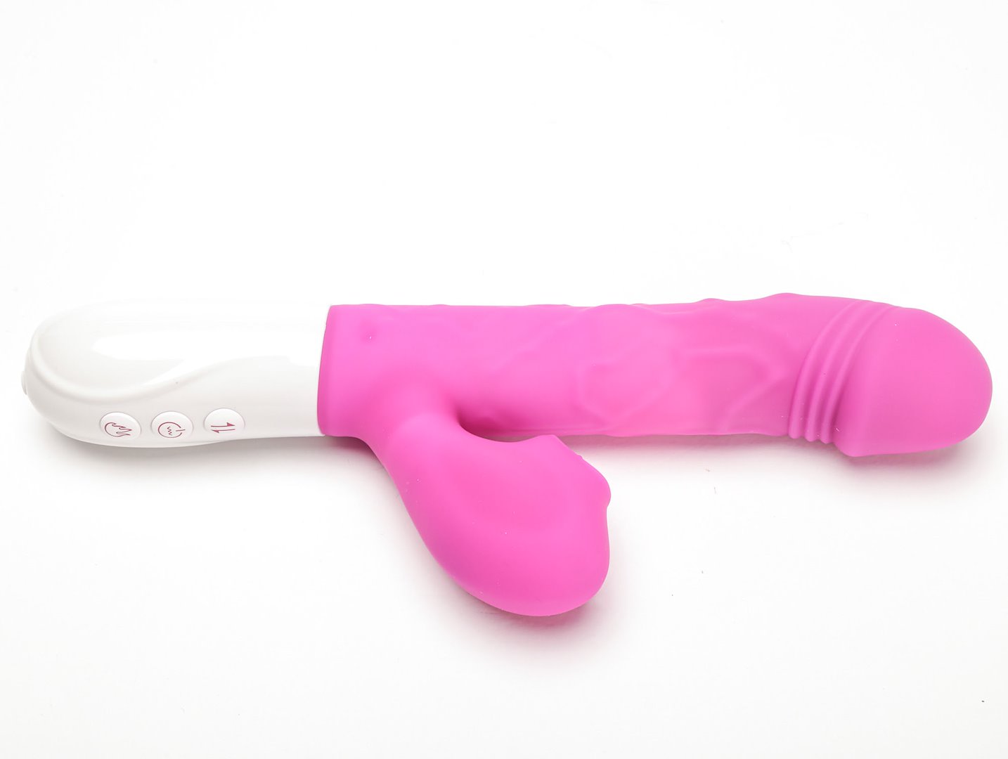 Wibrator Silikonowy Typ Króliczek Ładowany Usb Fioletowy — zdjęcie 4