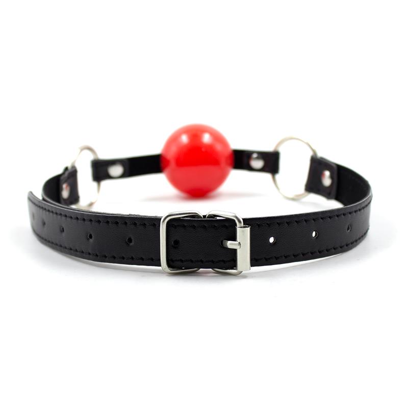 Ball Gag Black/Red — zdjęcie 4