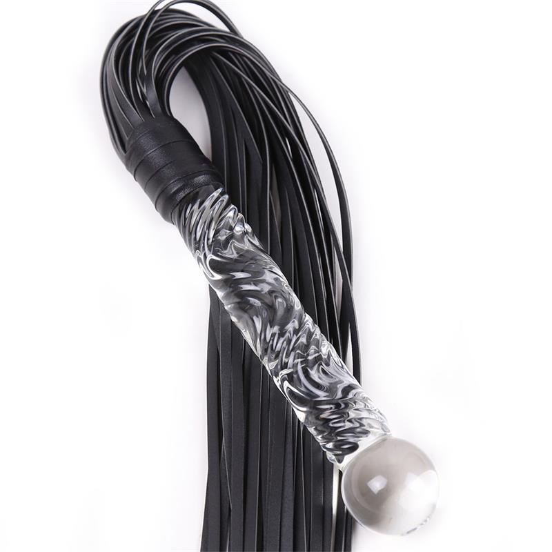 Glass Handle Flogger 70 cm — zdjęcie 4