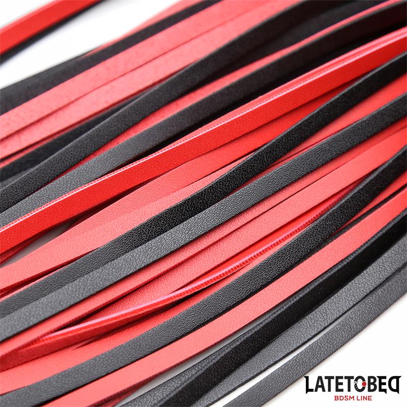 Red Black  Flogger 65 cm — zdjęcie 4