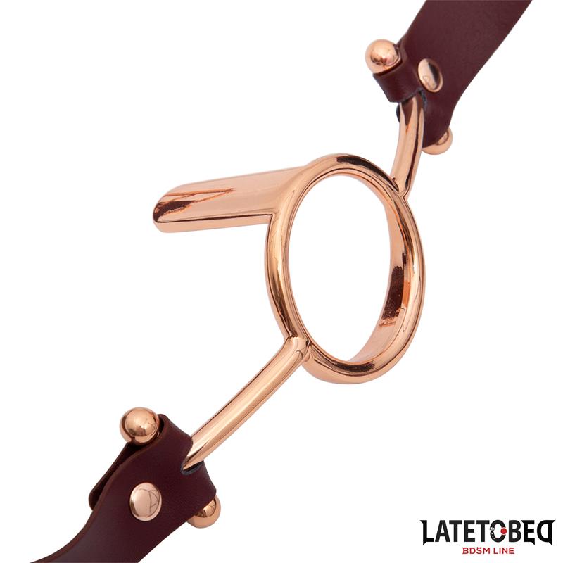 Leather O Ring Gag — zdjęcie 4