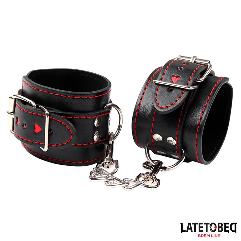 Ankle Cuff with chain and Hearts — zdjęcie 4