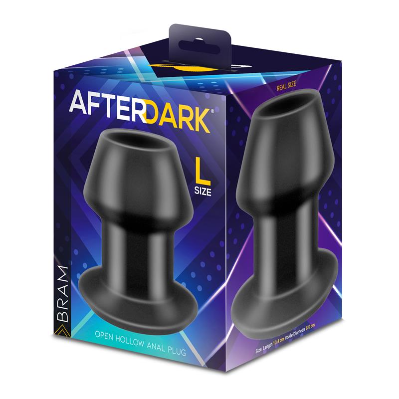 Bram Open Hollow Anal Plug Size L — zdjęcie 4