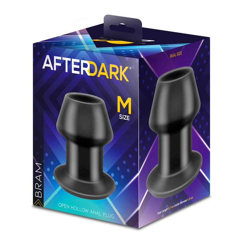 Bram Open Hollow Anal Plug Size M — zdjęcie 4