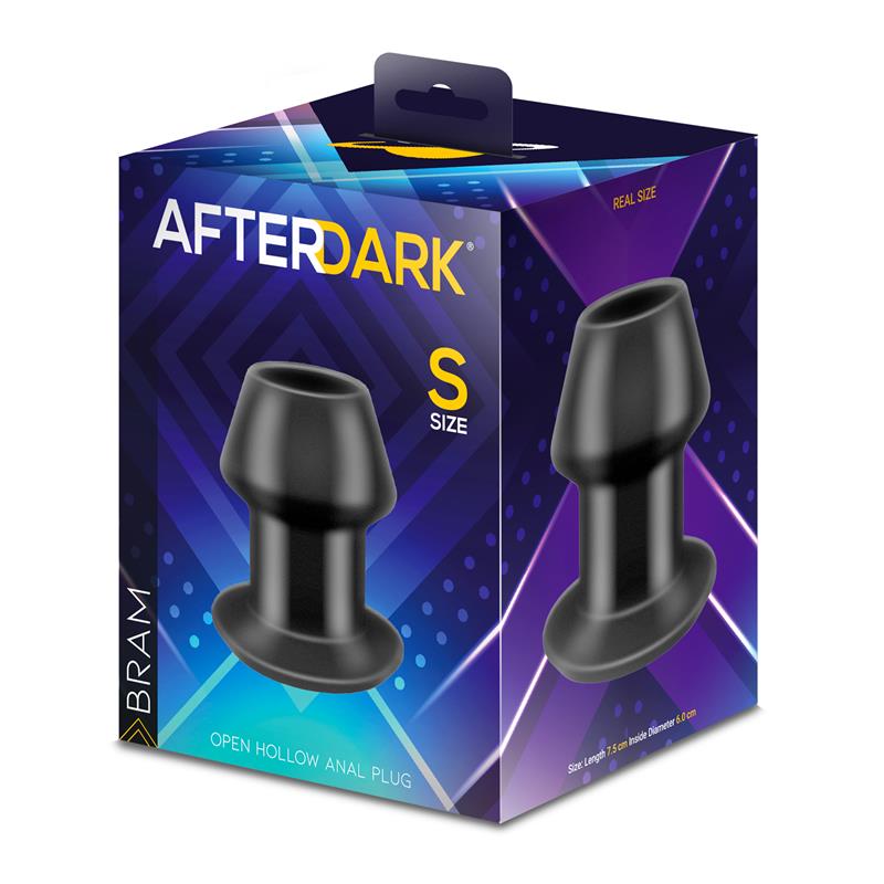 Bram Open Hollow Anal Plug Size S — zdjęcie 4