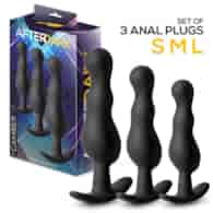 Camber Set of 3 Anal Plugs