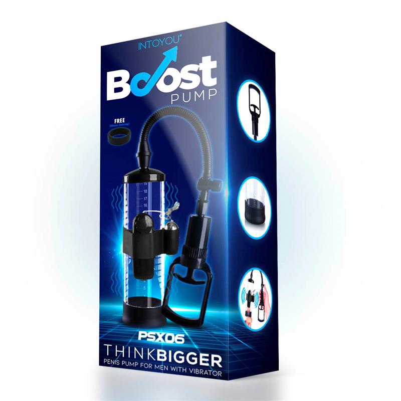 Manual Penis Pump with Vibration Attachment PSX06 — zdjęcie 4
