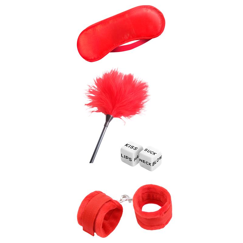 Starters Bondage Set 4 Pieces Red — zdjęcie 4