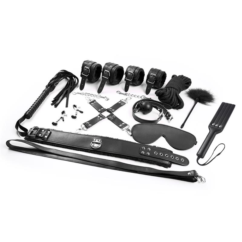 Bondage Set 11 Pieces Black — zdjęcie 7