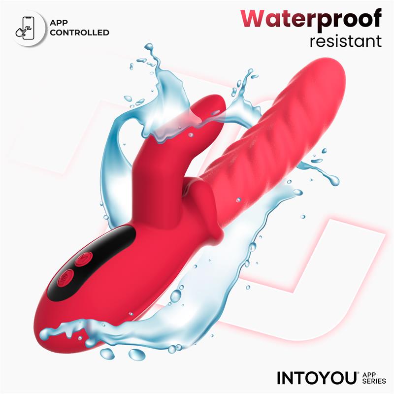 Tingly Waving Vibrator & Finger w/App Clave 30 — zdjęcie 4