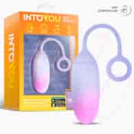 Vibrating Egg Double Layer Silicone with APP Pink/Blue
