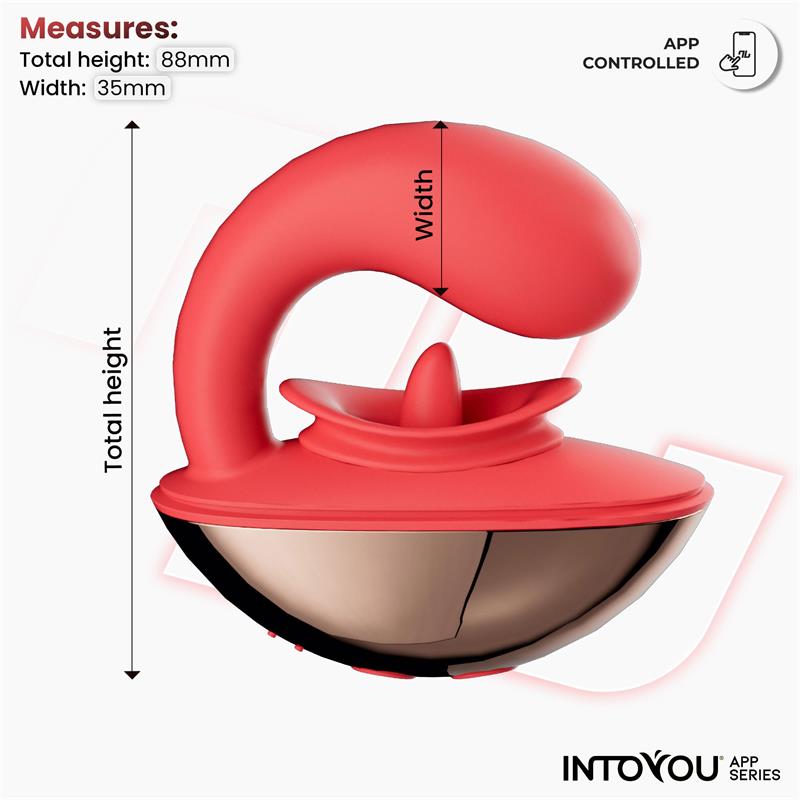 Rondy Vibrating Licking Tongue Stimulator App Cl21 — zdjęcie 4