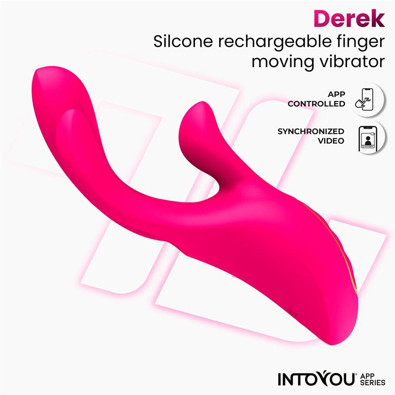Derek Vibrator with Finger Function App USB Cl, 15 — zdjęcie 4