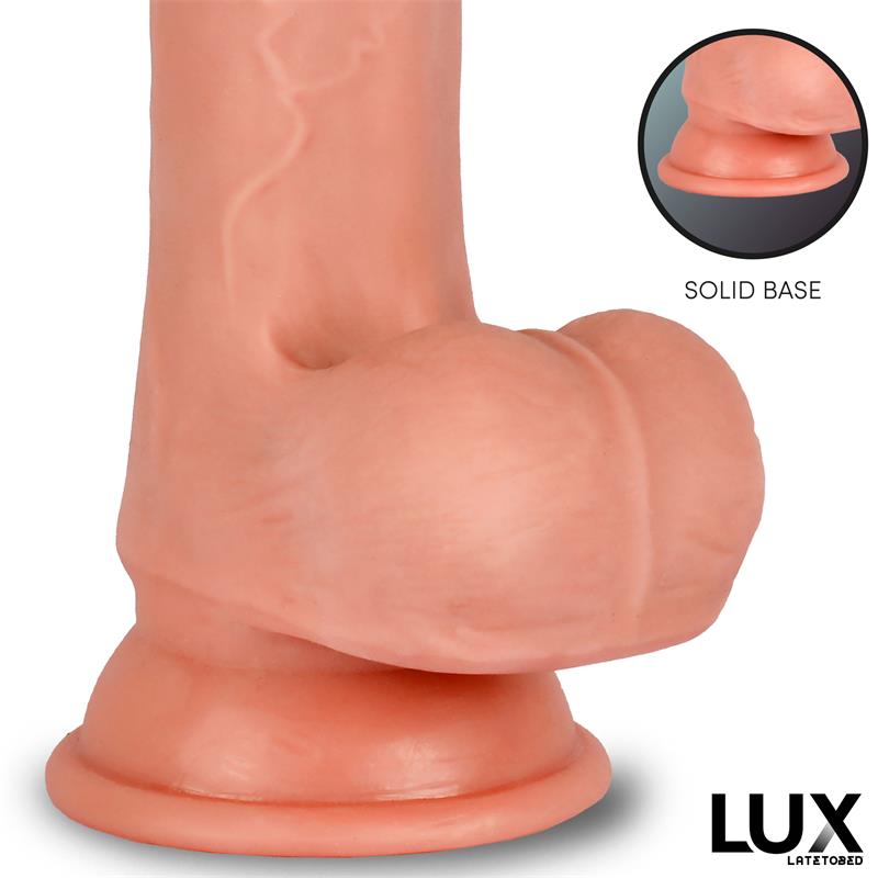 Brant Triple Texture Dildo w/Balls 7,6" Skin Cl,12 — zdjęcie 4