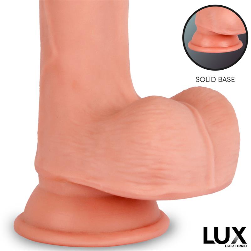 Max Triple Texture Dildo w/Balls 8,2" Skin Cl,12 — zdjęcie 4