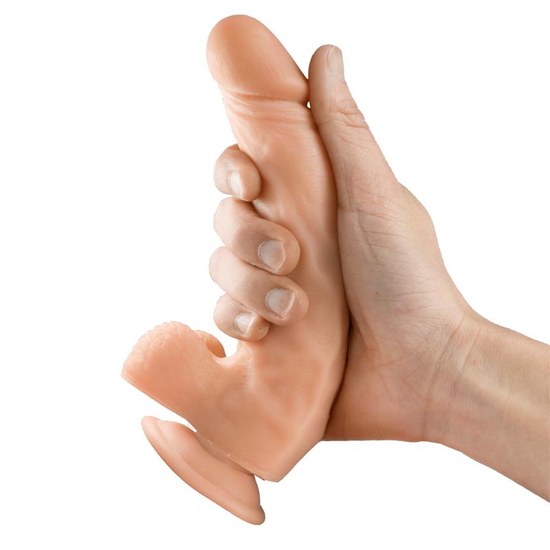 Zane Realistic Dildo with Testicles Flesh 7,6 - 19.5 cm — zdjęcie 4