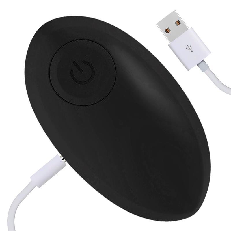Buller Vibrating Bullet Remote Control USB Silicone Black — zdjęcie 4