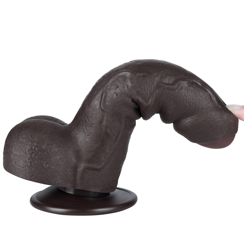 Dildo z przyssawką 18,3 cm Lovetoy — zdjęcie 3