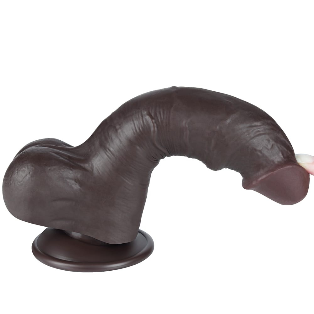 Dildo z przyssawką 20 cm Lovetoy — zdjęcie 3