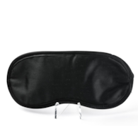 Maska Na Oczy Satynowa Czarna