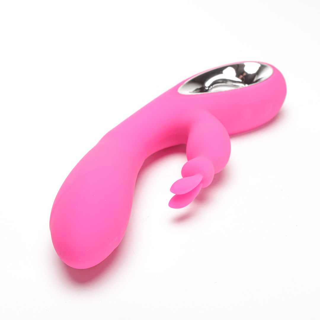 Wibrator Silikonowy Typ Króliczek Ładowany Usb Różowy — zdjęcie 5