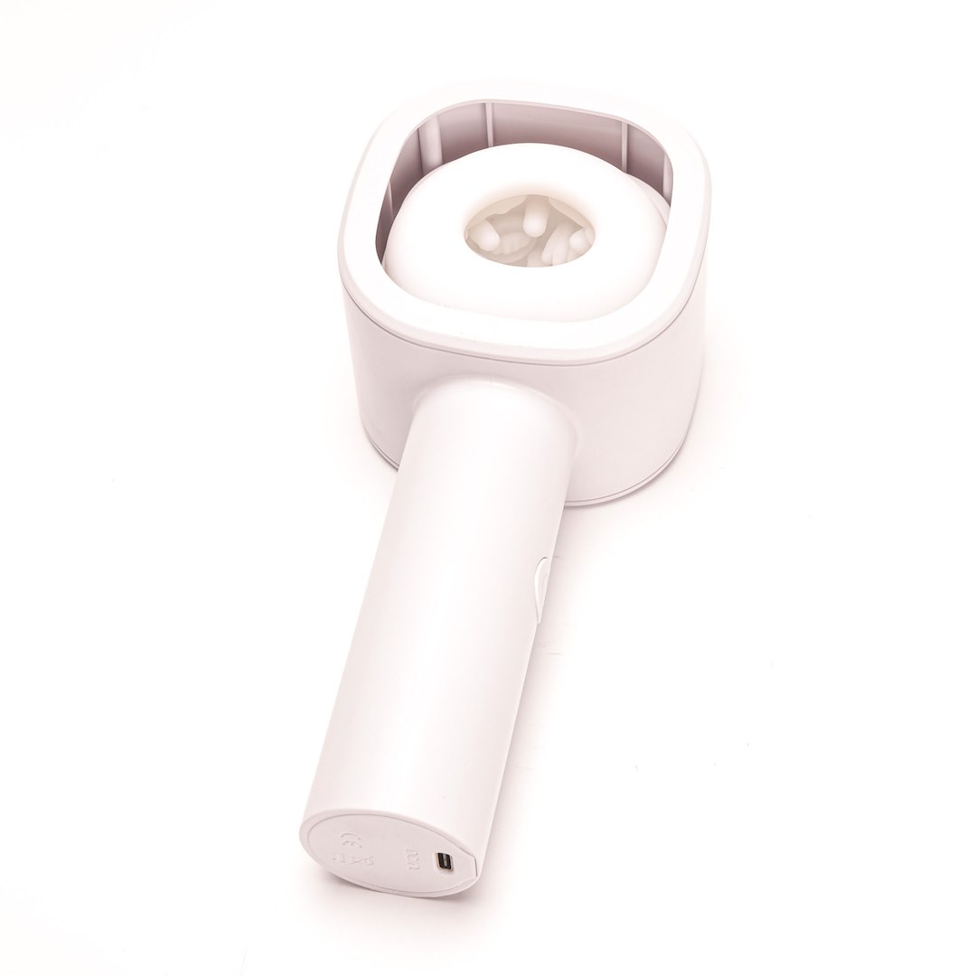 Masturbator Posuwisty Cyberskóra Ładowany Usb Biały — zdjęcie 5