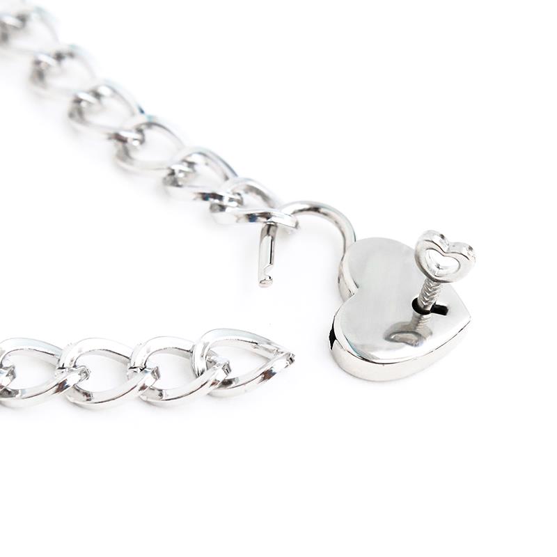 Collar with Lock Metal Size M 44 cm — zdjęcie 5