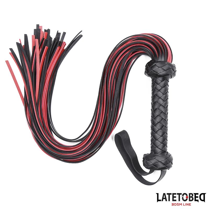 Red Black  Flogger 65 cm — zdjęcie 5