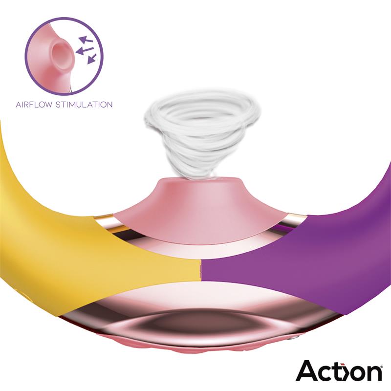 Two Lovers 3 in 1 Finger and Airflow Vibrator — zdjęcie 5