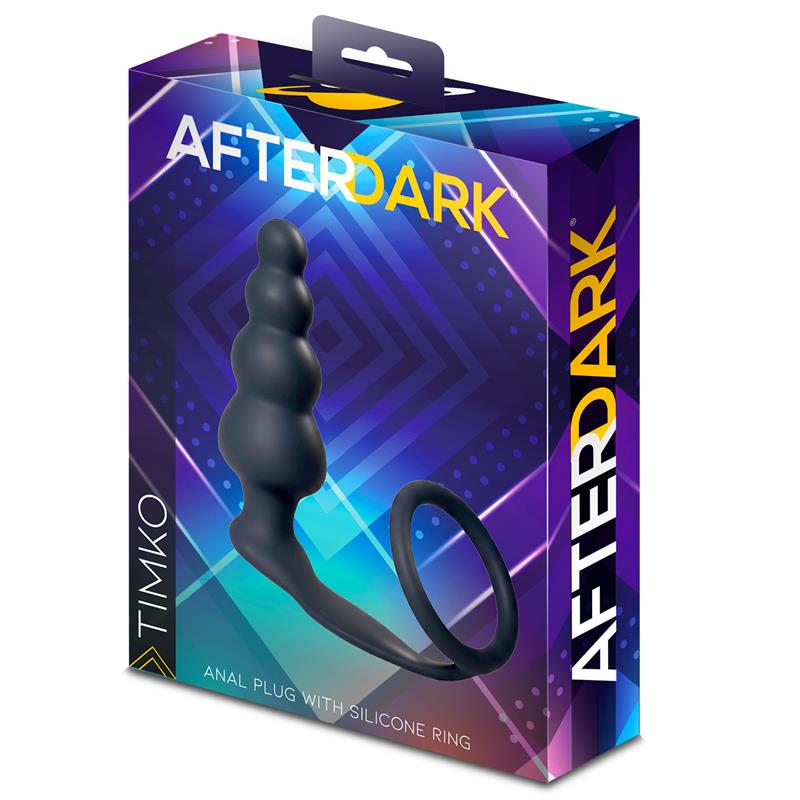 Timko Anal Plug with Silicone Ring — zdjęcie 5