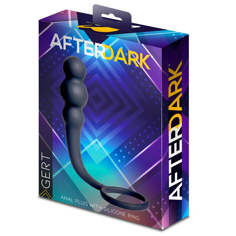 Gert Anal Plug with Silicone Ring — zdjęcie 5