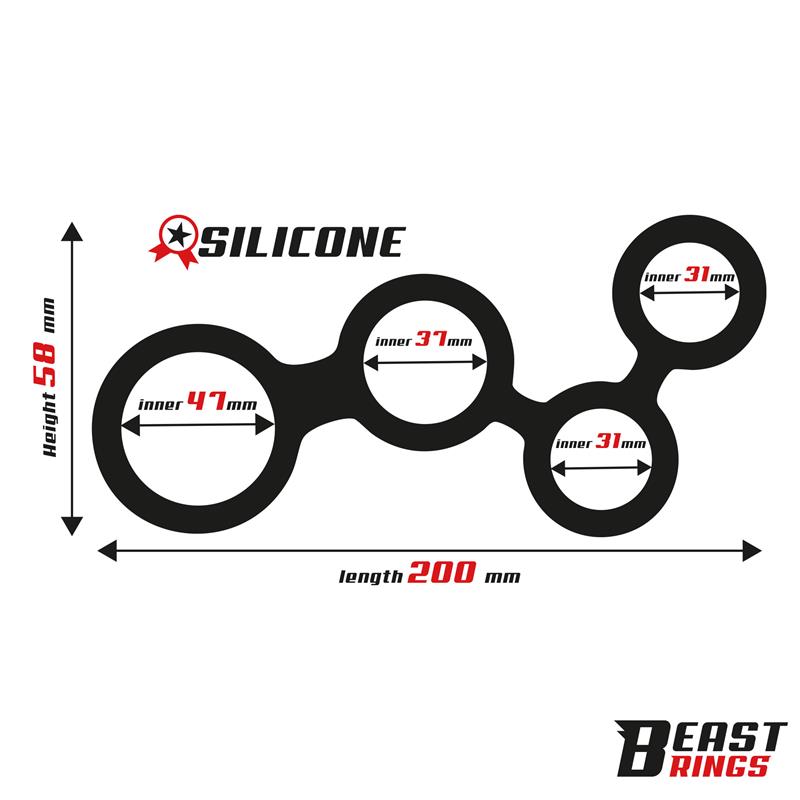 Multicockring Silicone 47 mm — zdjęcie 5