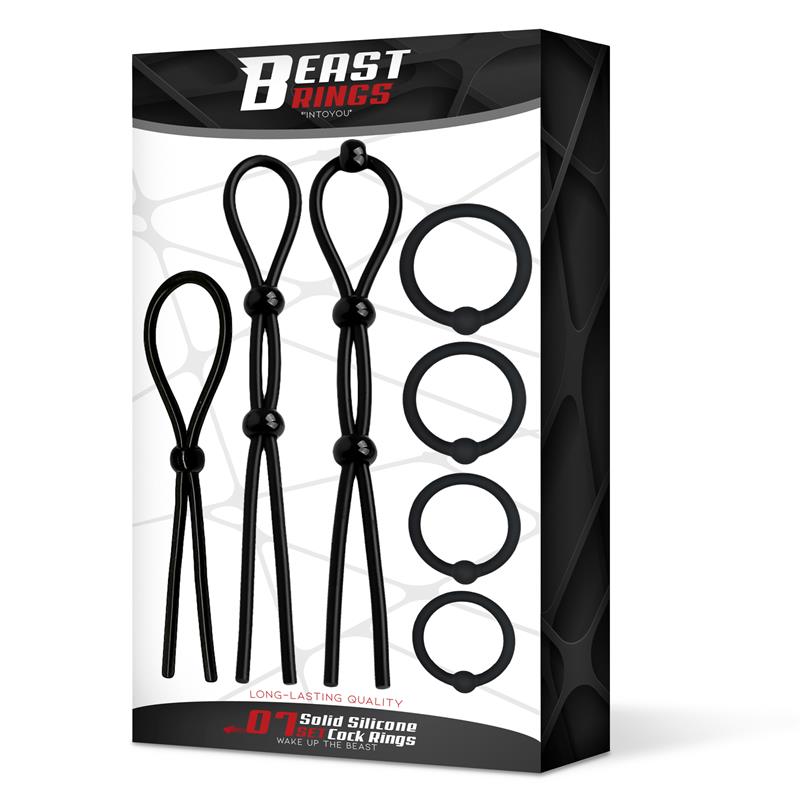 07 Set Solid Silicone Cock Rings — zdjęcie 5