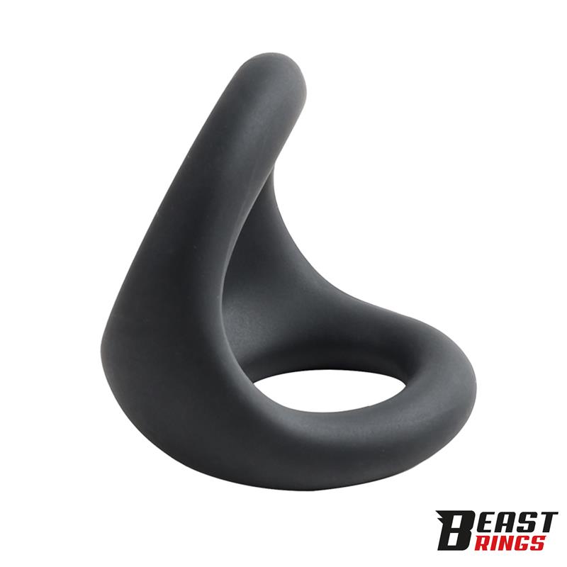 Double Penis Ring Liquid Silicone 27/30 mm — zdjęcie 5
