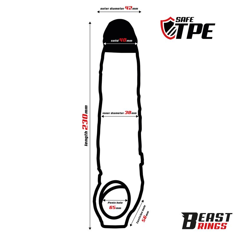 Penis Sleeve 23 cm — zdjęcie 5