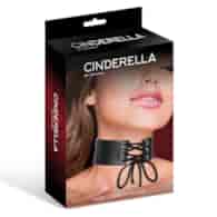 Cinderella Wide Collar With Lace Black