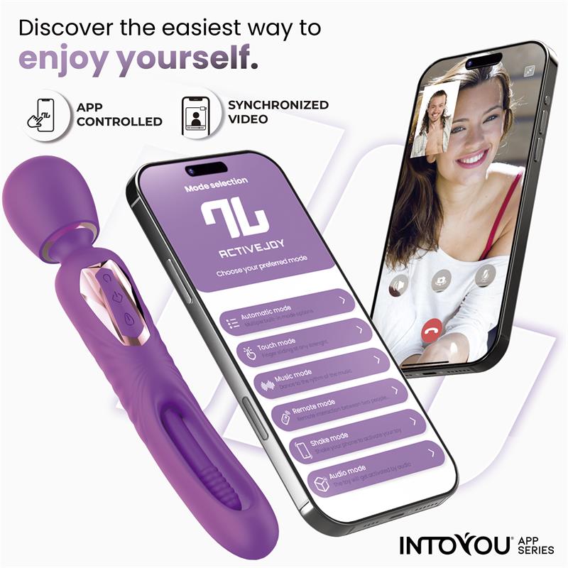 Salma Wand with Flipping Tongue and Vibration with App — zdjęcie 5