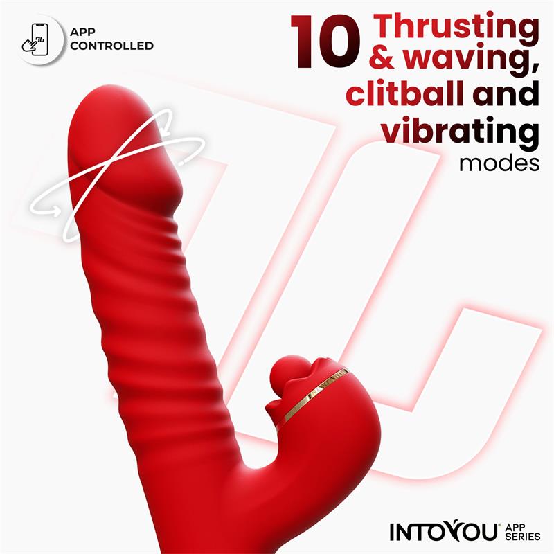 Ascen Thrusting & Waving Vibe App Red Cl 18 — zdjęcie 8