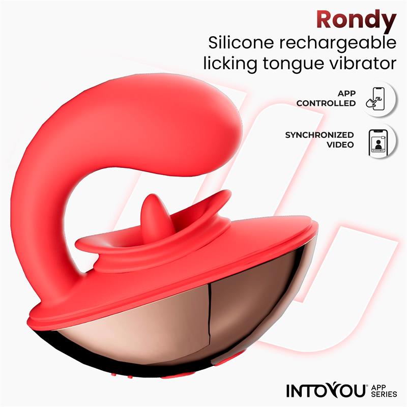Rondy Vibrating Licking Tongue Stimulator App Cl21 — zdjęcie 5