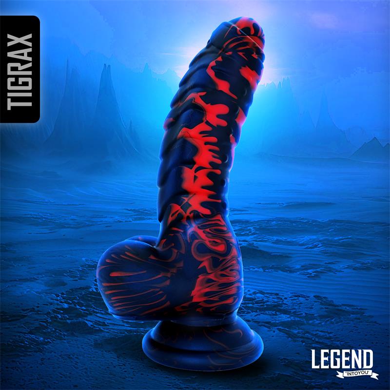 Tigrax Beast Silicone Dildo 17,5 cm,