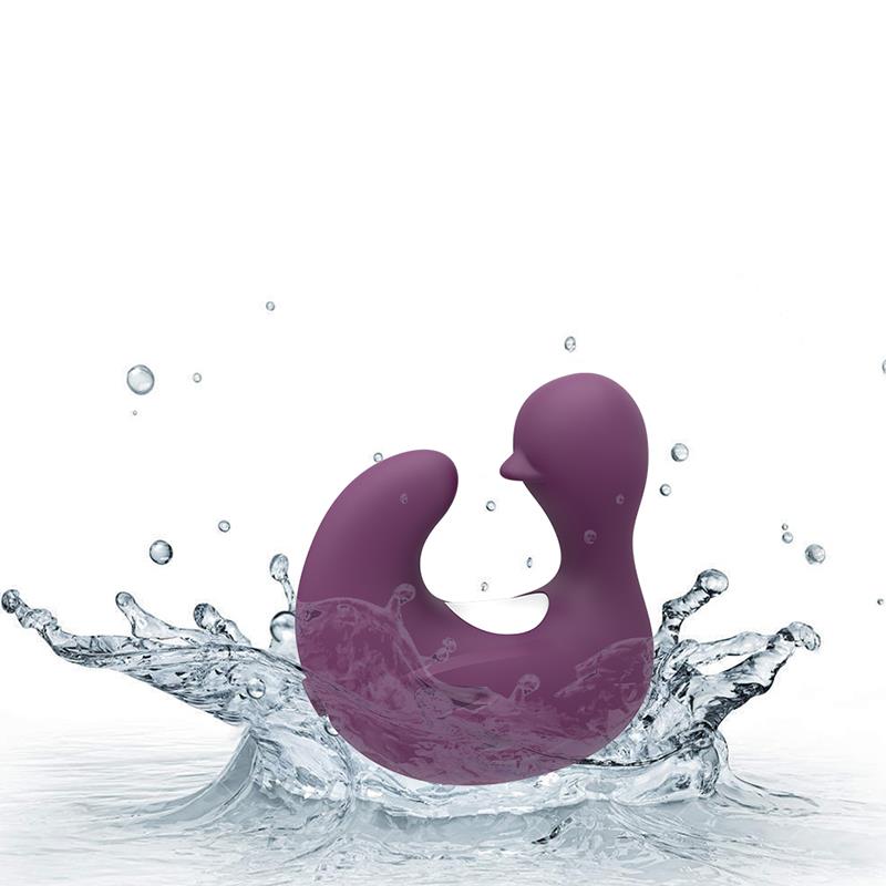 Swamson Stimulator Duckling Thimble USB Silicone Violet — zdjęcie 5