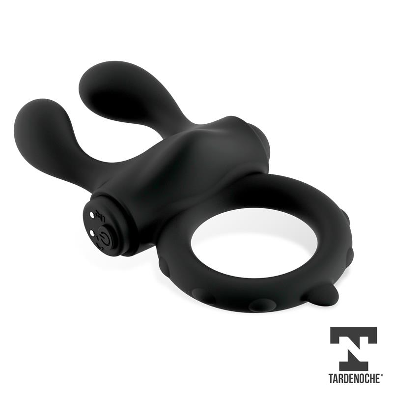 Earzy Vibrating Penis Ring with Remote Control USB Magnetic Silicone — zdjęcie 5