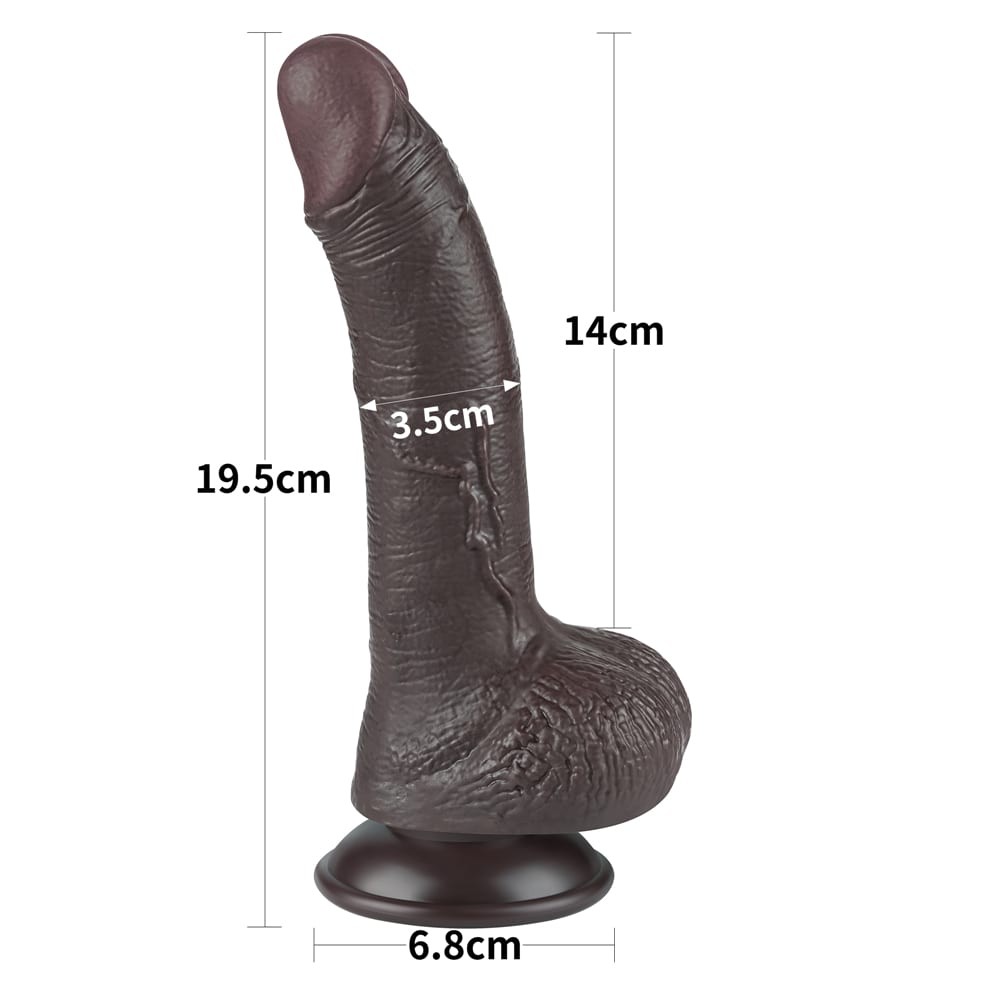 Dildo z przyssawką 19,5 cm Lovetoy — zdjęcie 4