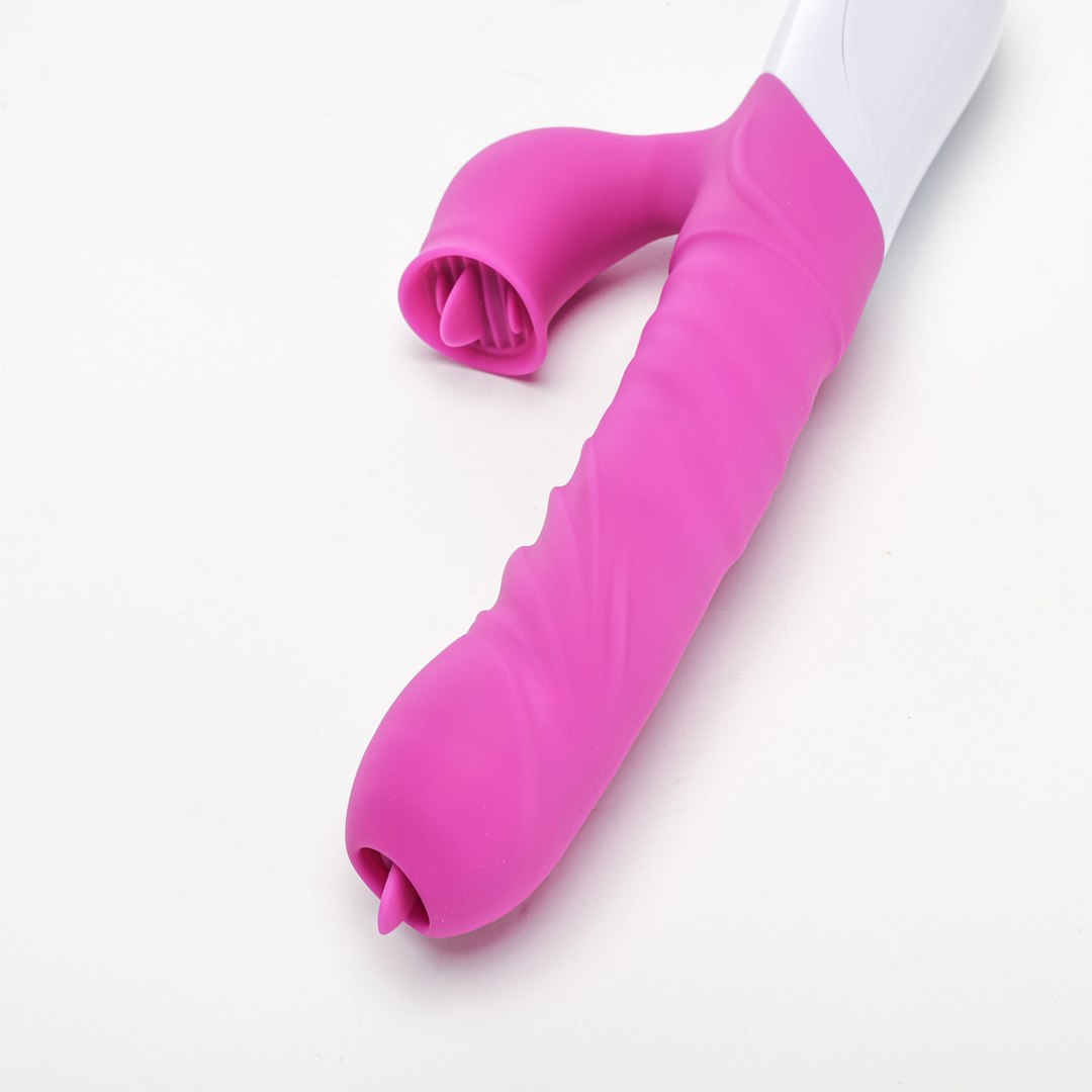 Wibrator Silikonowy Typ Króliczek Ładowany Usb Fioletowy — zdjęcie 6