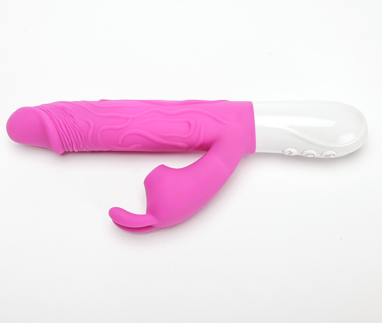 Wibrator Silikonowy Typ Króliczek Ładowany Usb Fioletowy — zdjęcie 6