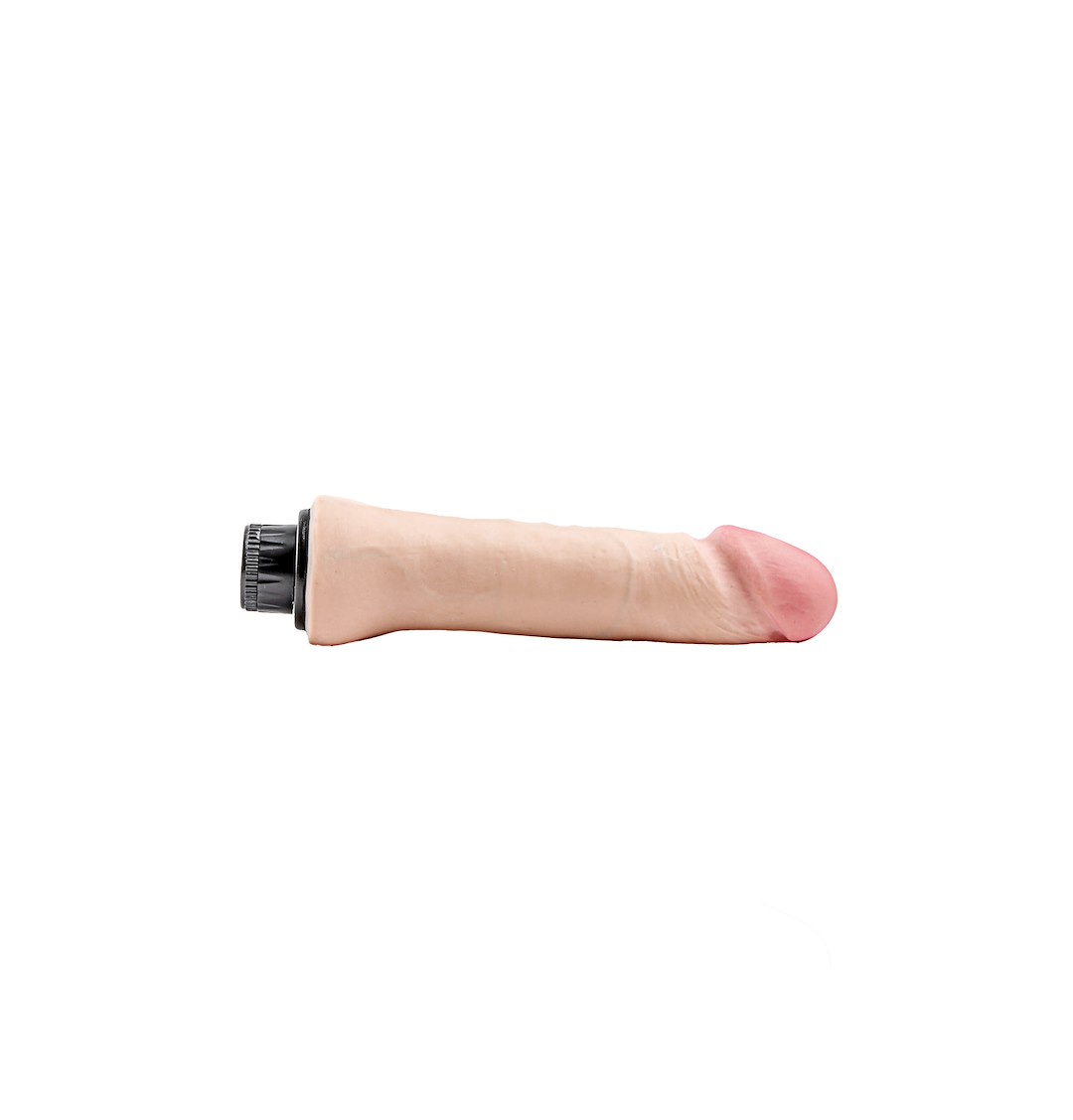 Simple Pleasure wibrator z regulacją prędkości cyberskóra kolor cielisty 20 cm — zdjęcie 6
