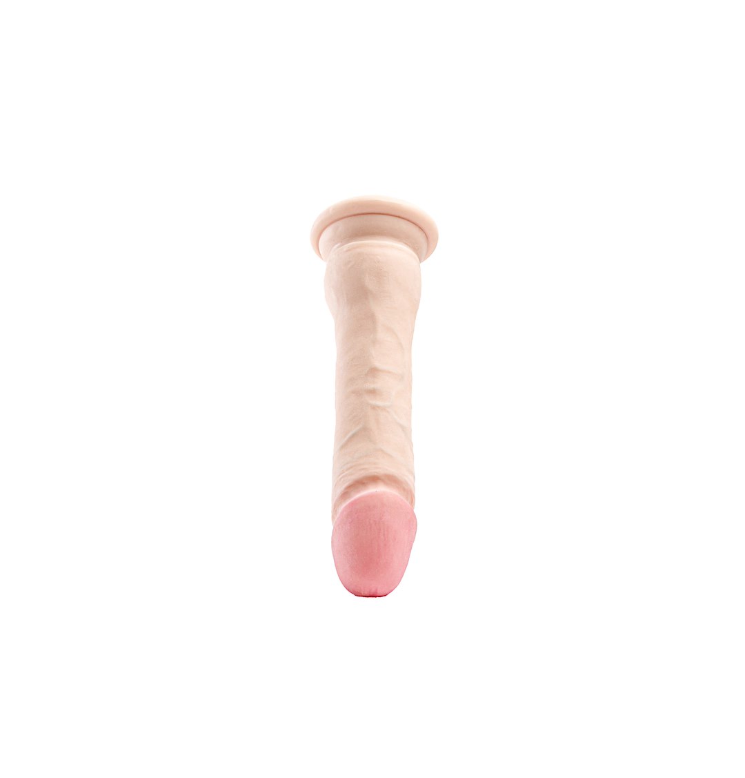 Simple Pleasure dildo cyberskóra kolor cielisty 20,5 cm — zdjęcie 6