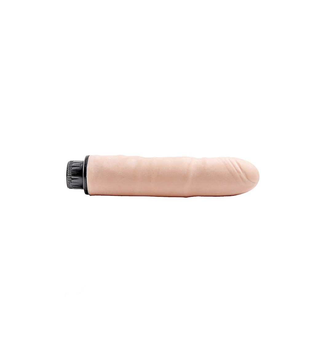 Simple Pleasure wibrator z regulacją prędkości cyberskóra kolor cielisty 20 cm — zdjęcie 6